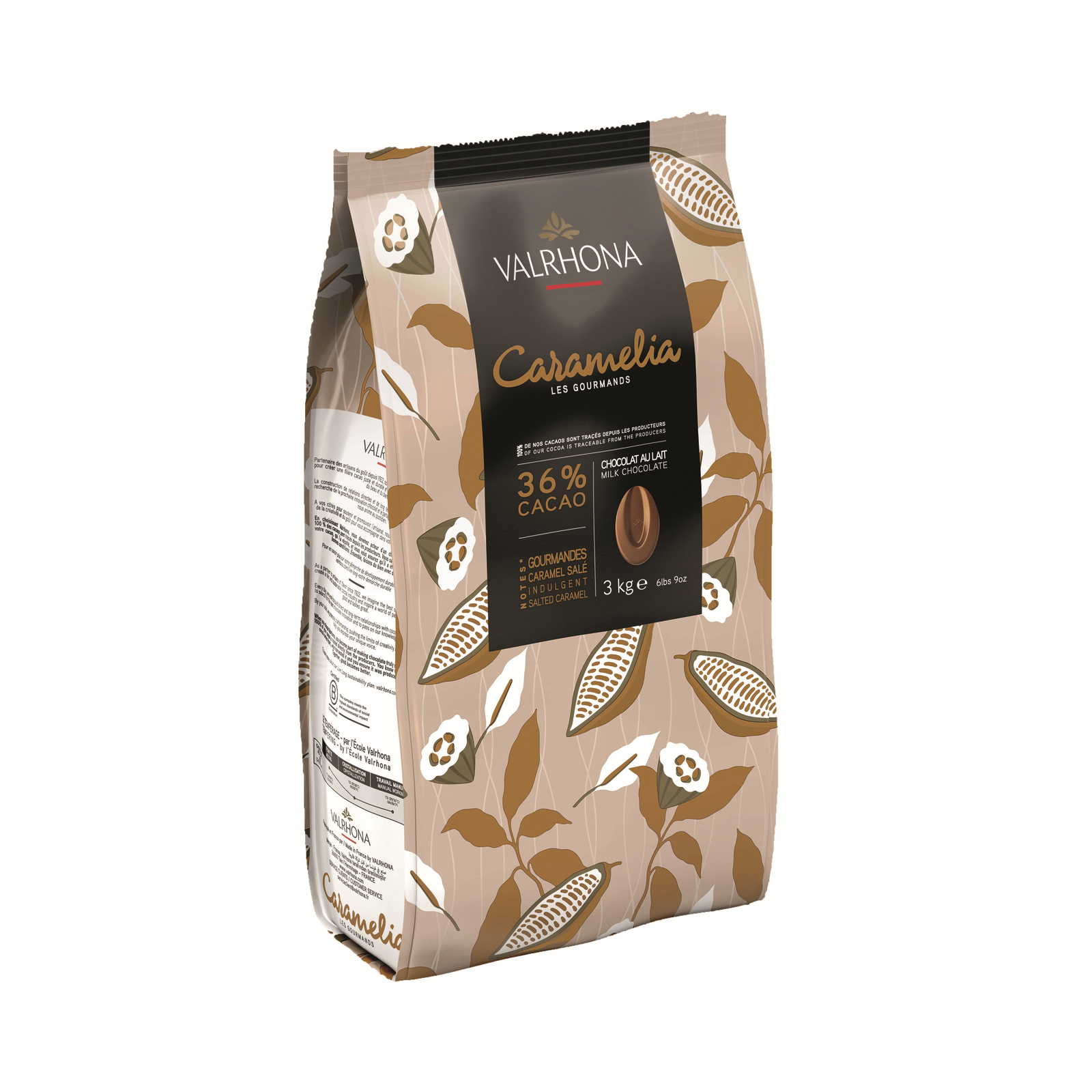 Valrhona Caramelia 36% Indulgent Milk Chocolate